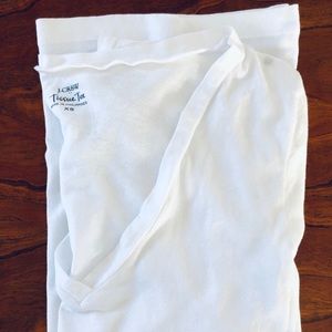 J CREW Tissue long-sleeve T-shirt XS VNECK